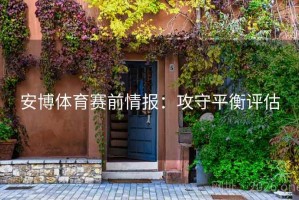 安博体育赛前情报：攻守平衡评估
