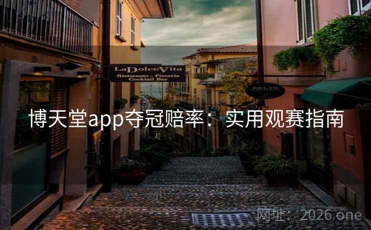 博天堂app夺冠赔率：实用观赛指南