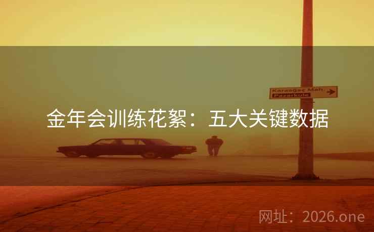 金年会训练花絮：五大关键数据