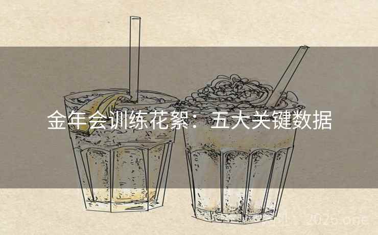 金年会训练花絮：五大关键数据